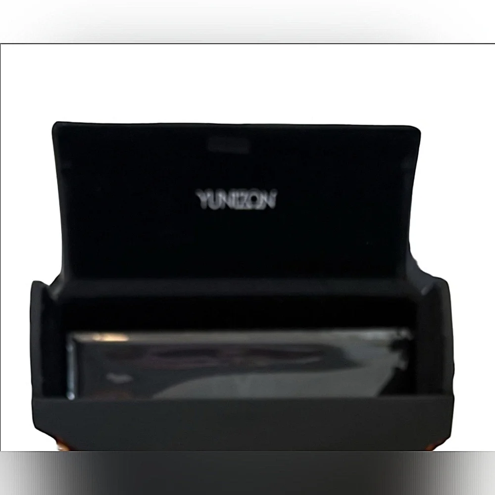 Yunizon Libera Wide Sunglasses Amber Brown Tortoise